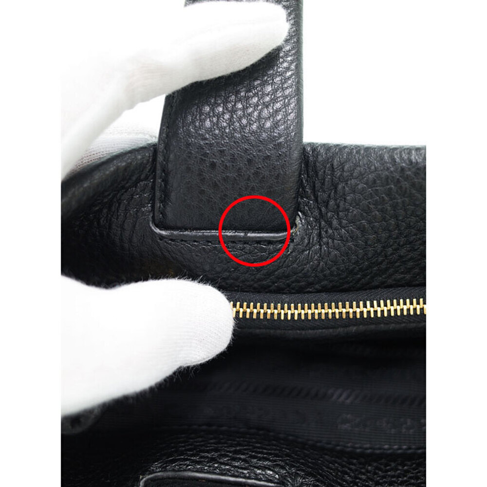 PRADA Leather Tote Bag Handbag - Picture 9 of 9